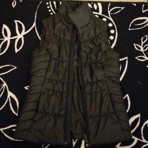 Puma black Small puffer vest